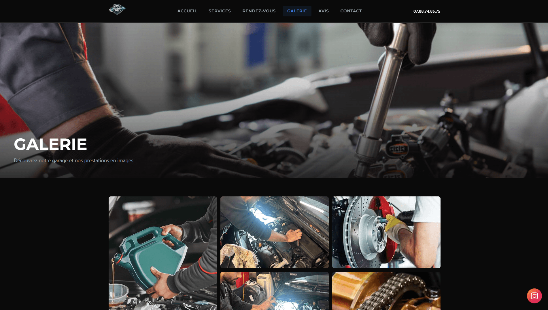 Galerie photo masonry de l'atelier