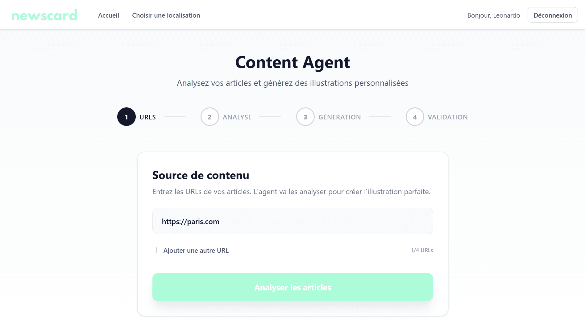 Assistance IA pour la génération de contenus